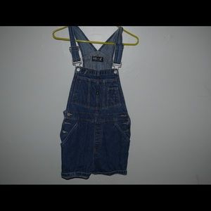 Denim overalls